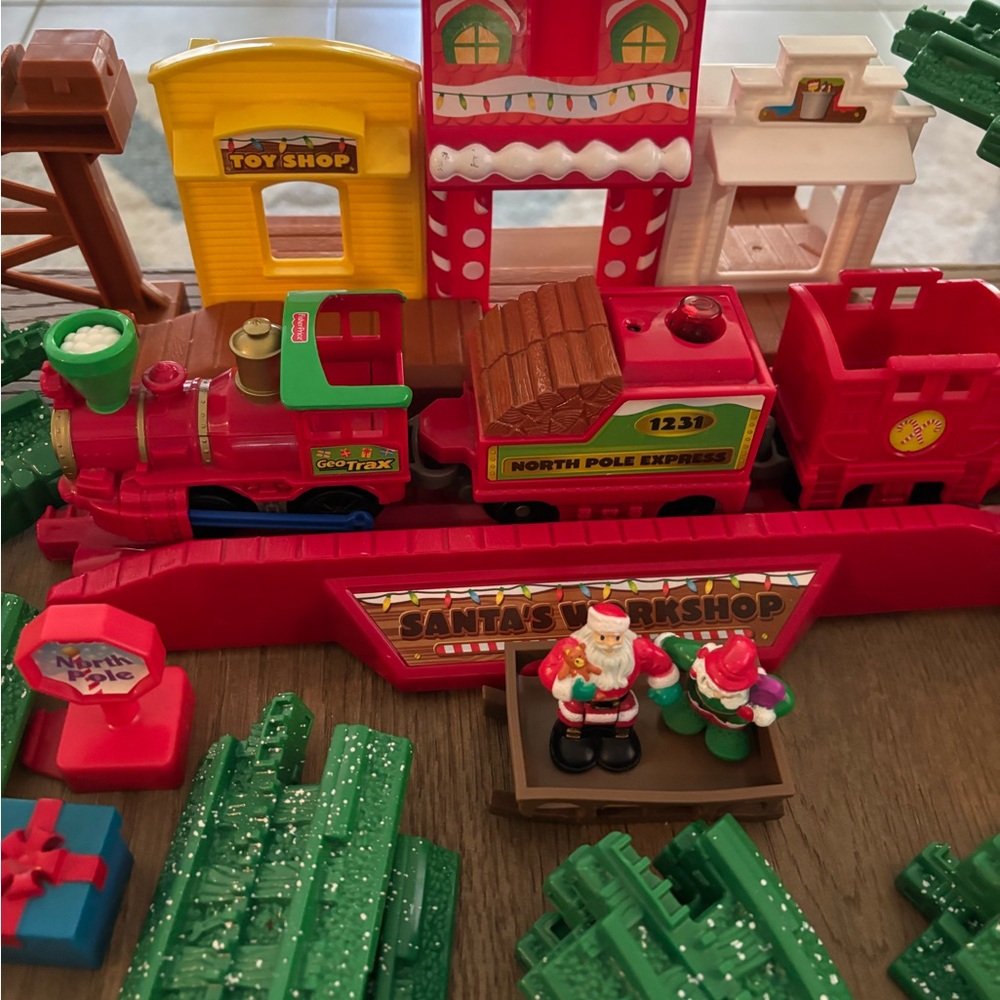 Fisher-Price North Pole Express Train Set -Geotrax